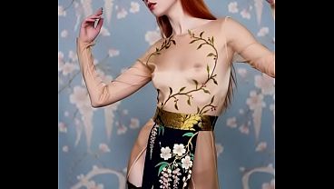 Ai generated silk kimono