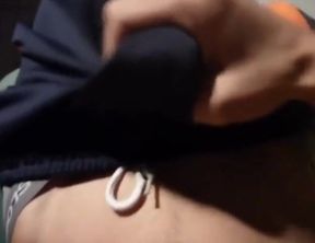 Twink Plays with His Huge Load After Intense Masturbation Solo 2
