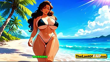 I Asked The Lifeguard For Sunscreen. He Fucked Me On The Sand Instead - AI ANIMATION