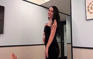 Stepmom caught stepson jerking off and fucked him properly