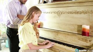 Teen Hannah Hays Does Anal on the Piano 2