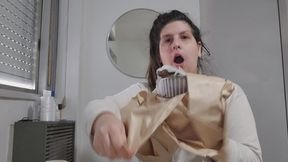 Chubby Latina Girl Eats Huge Argentine BBQ Feast – Meat, Fat, and Fingers Everywhere in This Messy Mukbang Overeating Video!