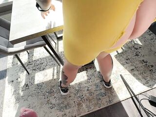 I stretched my legs and this chab stretched my ANAL