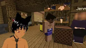 The Jenny mod Fapcraft Minecraft - Its jenny and she is getting fucked by the warden and his massive cock