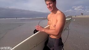 New Blonde Beach Boy Brandon Parker