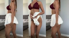 Model video sent by @ArianaX @Teasing & #Upskirt #Shaved Pussy #Nude gratis hardcore hot | Tik.Porn