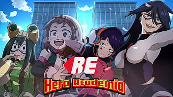 RE: Hero Academia juego parodia porno sobre la famosa serie anime, donde puedes cogerte a las chicas heroes