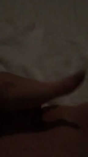 Naughty teen masturbates &amp; squirts as she listens fucking hard next door