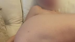 Anal Dildo fucking until legs shake