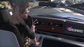Jeep Wagoneer Cranking Template - Melanie in Loafers 1080p