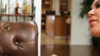 "Asian Milf Demi Nova Gives A Sloppy Blowjob And Swallows My Load"