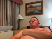 Hotel Cumshot in Elko - More on my OnlyFans!!! onlyfans. com/westcub86