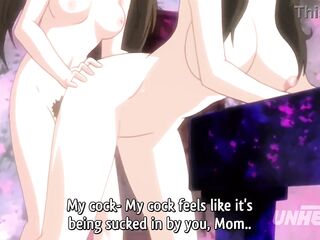 stepMom Bangs her Shemale Hentai stepDaughter - Anime Uncensored [Subtitled]