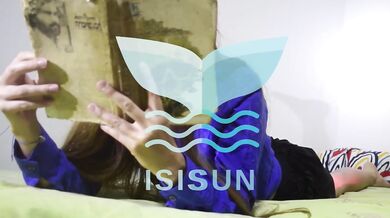 Passionate sex with a perfect body while reading