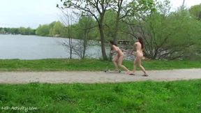 Damjana nude in Public 5