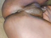 Tiny smooth limp clitty sissy femboy twink feminized and fucked hard and try to marturbate
