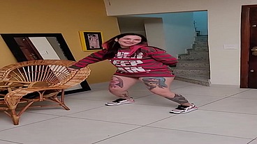 Somos felizes, bastidores com Mila Spook