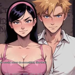 Alley Two Girl Blowjob- My New Girlfriend #17- Gameplay