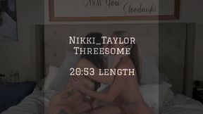 Threesome with Nikki Taylor