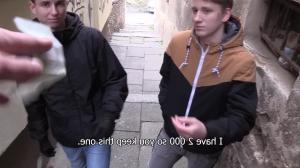 non-professional boyz get slammed by a stranger for cash