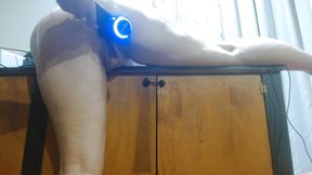 Getting Anal Fucked with Toys by Friend