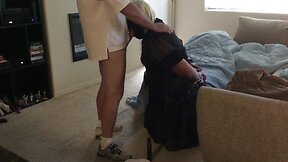 Ambersissy s first Daddy stops by for anon Service