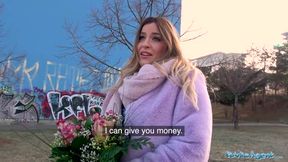 Big boobs babe gets indecent proposal