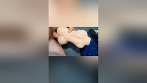 Horny Teen 18+ Fucks His Sex Doll Again - Lina Paige