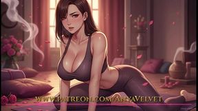 Te encuentro espi&aacute_ndome mientras hago yoga y decido darte un espect&aacute_culo. Si quieres el final buscame en www.patreon.com/AnyaVelvet