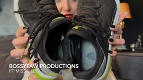 Cheesy FEET after a long day travelling