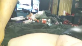 Chubby Redhead Gives Throat & Pussy