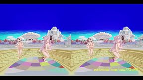 VR180 mmd KoyoriChloe Dance 3d hololive Hentai