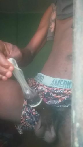 He Was Caught Masturbating in His Room.