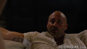 Daddy Jax Phoenix satisfies sex cravings with hunk Nick Fitt