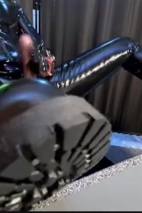 Cum and Piss in Rubber