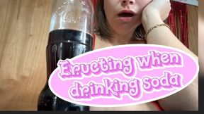 Burping with a soda