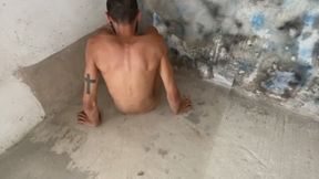 Enjoying myself in the face