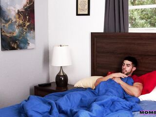 Brunette hair Hair milf melanie hicks catches stepson jerking off