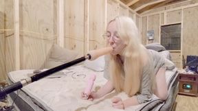 Fucked by fuck machine!