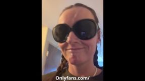 Cum Walk Through Crowded Hotel