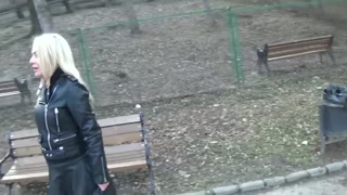 WATCH  Public pussy, smoking and Fucking myself in public