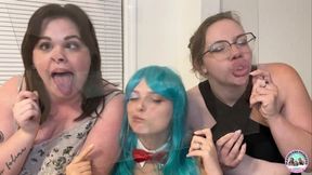 Plexiglass Princess PGP Trio - Sunny Vanna, Bimbo Bree, Rae Cotton Cand