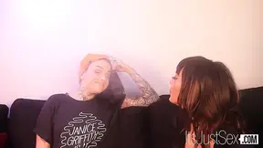 Janice Griffith Destroys Leigh Raven's Asshole With Dildos (Lesbian Anal Virgins)