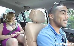 Slutty curvy milf tiffany blake picked up and fucked by bbc