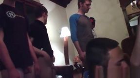 Gay blowjobs in college fraternity initiation