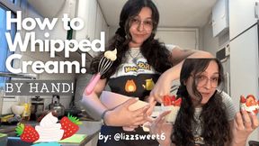 How to Whipped Cream