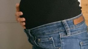 Bloated Stretched Belly