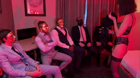 Big anal GangBang interracial 6 Men vs 1 Girl (Part 1/2)