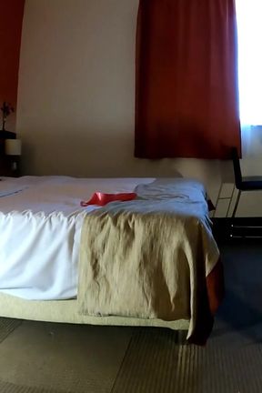 Amateur fit gym teacher Ana goes crazy and wild topless with hot pussy pictures in-camera in a hotel room