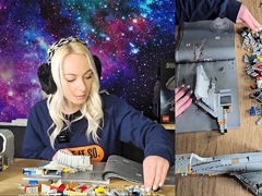 amateur blonde solo webcam